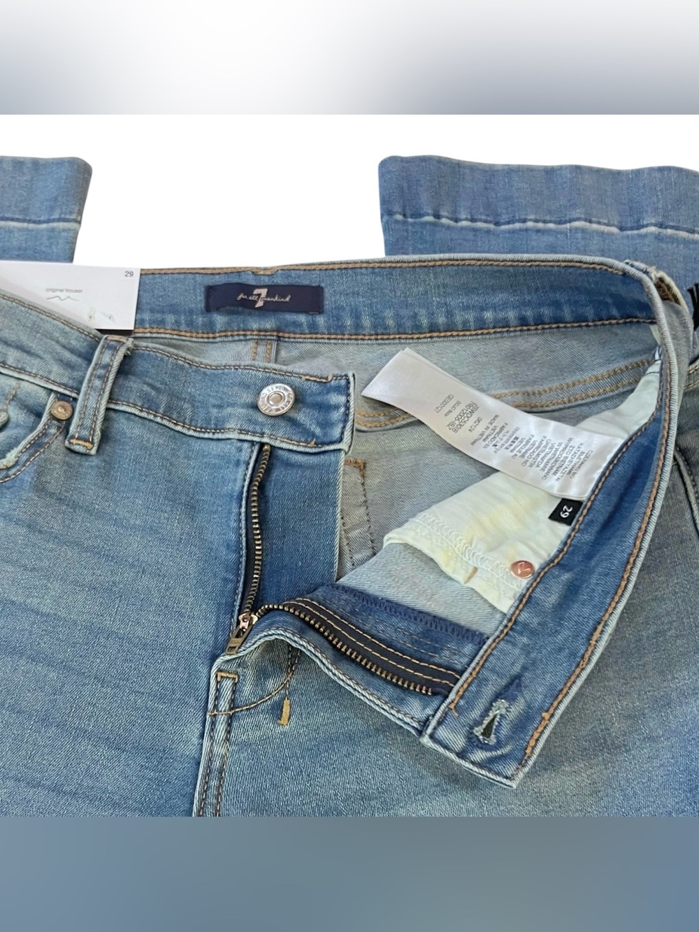 7 For All Mankind Dojo Original Trouser, Size 29, NWT - Picture 11 of 15